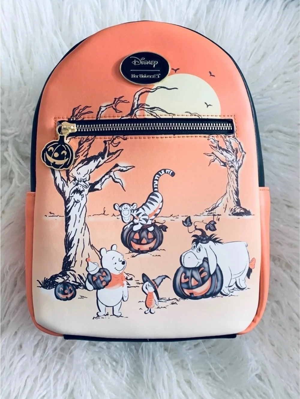 Disney Winnie The Pooh Pumpkins Mini Backpack